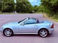 Gebraucht Mercedes SLK200 163 PS (119 kW) 2001 Silber Cabrio