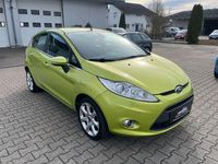 Gebraucht Ford Fiesta Titanium 90 PS (66 kW) 2009 Grün Kleinwagen