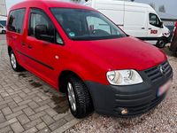 Second-hand VW Caddy 105 CP (77 kW) 2007 Roșu Monovolum