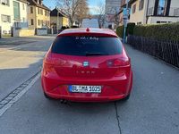 Gebraucht Seat Leon Comfort 125 PS (91 kW) 2009 Rot Kleinwagen