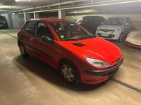 Gebraucht Peugeot 206 60 PS (44 kW) 2000 Rot Kleinwagen