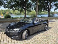 Gebraucht BMW 220 M Sport 184 PS (135 kW) 2018 Schwarz Cabrio