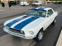 Gebraucht Ford Mustang 230 PS (169 kW) 1968 Weiß Coupé