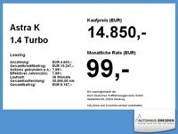 gebraucht Opel Astra 1.4 Turbo W-Paket*PDC*KAM*DAB*