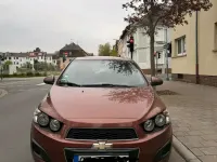 Używany Chevrolet Aveo 2012 Czerwony Hatchback