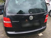 Gebraucht VW Touran 105 PS (77 kW) 2005 Schwarz Van / Kleinbus