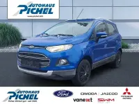 Gebraucht Ford Ecosport Titanium 125 PS (91 kW) 2015 Blau(metallic) SUV