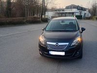 Gebraucht Opel Meriva 120 PS (88 kW) 2012 Schwarz Van / Kleinbus