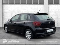 Gebraucht VW Polo Trendline 80 PS (58 kW) 2021 Schwarz Limousine