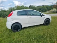 Gebraucht Fiat Punto 77 PS (56 kW) 2009 Weiß Kleinwagen