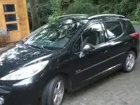 Gebraucht Peugeot 207 95 PS (69 kW) 2009 Schwarz Kombi