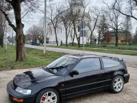 Gebraucht Honda CR-X 150 PS (110 kW) 1991 Schwarz Kleinwagen
