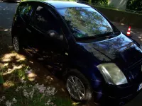 Gebraucht Citroën C2 60 PS (44 kW) 2007 Blau Kleinwagen