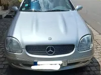 Gebraucht Mercedes SLK200 163 PS (119 kW) 2000 Silber Cabrio