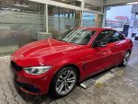 Gebraucht BMW 420 Cabriolet Sport Line 184 PS (135 kW) 2014 Rot Cabrio