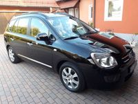 Gebraucht Kia Carens EX 190 PS (139 kW) 2007 Schwarz metallic Van / Kleinbus