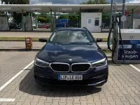 Gebraucht BMW 520 Sport Line 190 PS (139 kW) 2018 Blau Kombi