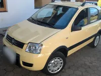 Gebraucht Fiat Panda 4x4 60 PS (44 kW) 2009 Gelb Kleinwagen