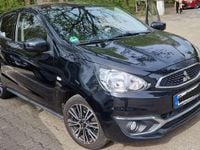 Second-hand Mitsubishi Space Star 80 CP (58 kW) 2017 Negru Hatchback