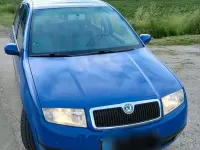 Gebraucht Skoda Fabia 75 PS (55 kW) 2000 Blau Kleinwagen