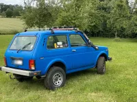 Gebraucht Lada niva 82 PS (60 kW) 2007 Blau SUV