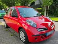 Gebraucht Nissan Micra 65 PS (47 kW) 2007 Rot Limousine