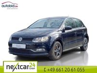 Gebraucht VW Polo Comfortline 60 PS (44 kW) 2015 Schwarz Limousine