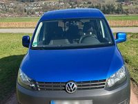 Gebraucht VW Caddy Trendline 86 PS (63 kW) 2015 Blau Van / Kleinbus