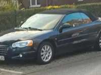 Gebraucht Chrysler Sebring Cabriolet 141 PS (103 kW) 2003 Blau Cabrio
