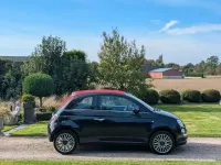 Gebraucht Fiat 500 Lounge 69 PS (50 kW) 2014 Schwarz Cabrio