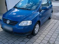 Gebraucht VW Fox 54 PS (39 kW) 2009 Blau Kleinwagen