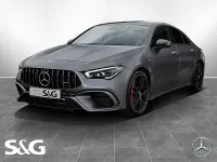 Gebraucht Mercedes CLA45 AMG AMG 421 PS (309 kW) 2020 Manufaktur magno lack manufaktur mountaingrau magn Coupé