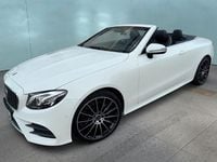 Gebraucht Mercedes E220 AMG line 194 PS (142 kW) 2019 Weiß Cabrio
