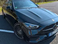 Gebraucht Mercedes C220 AMG 200 PS (147 kW) 2023 Schwarz Limousine