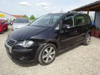 Gebraucht VW Touran Cross 140 PS (102 kW) 2007 Schwarz Van / Kleinbus