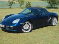 Brugt Porsche Boxster S 280 HK (205 kW) 2005 Blå Cabriolet