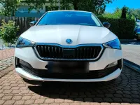 Gebraucht Skoda Scala 150 PS (110 kW) 2019 Weiß Kleinwagen