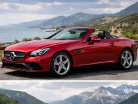 Gebraucht Mercedes SLC300 245 PS (180 kW) 2017 Rot Cabrio