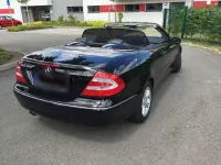 Gebraucht Mercedes CLK200 Avantgarde 163 PS (119 kW) 2005 Schwarz Cabrio