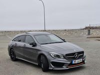 Gebraucht Mercedes CLA220 Shooting Brake OrangeArt Edition 177 PS (130 kW) 2015 Grau Kombi