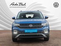 Gebraucht VW T-Cross Active 110 PS (80 kW) 2022 Blau (reef blue metallic) SUV