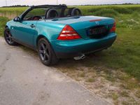 Gebraucht Mercedes SLK200 136 PS (100 kW) 1998 Grün Cabrio