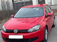 Gebraucht VW Golf VI 80 PS (58 kW) 2011 Rot Kleinwagen