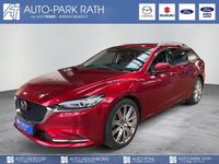 Gebraucht Mazda 6 Sports-Line 194 PS (142 kW) 2022 Soul red crystal (rot) Kombi