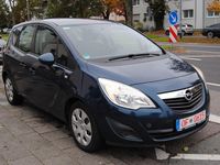 Gebraucht Opel Meriva Edition 95 PS (69 kW) 2011 Blau Van / Kleinbus