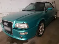 Gebraucht Audi Cabriolet 150 PS (110 kW) 1995 Grün Cabrio