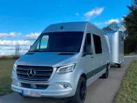 Gebraucht Mercedes Sprinter 230 PS (169 kW) 2019 Silber Van