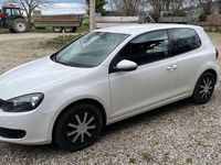 Gebraucht VW Golf VI Trendline 80 PS (58 kW) 2011 Weiß Kleinwagen
