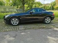 Usata Mercedes SLK200 184 CV (135 kW) 2014 Nero Cabrio