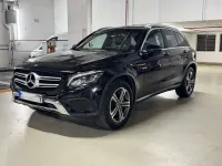 Gebraucht Mercedes GLC350 AMG line 258 PS (189 kW) 2018 Obsidianschwarz  metalliclack SUV